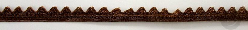 Decorative braid - brown - width 0,9 cm