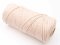 Makramee - beige - Durchmesser 0,3 cm - Rolle 100 Meter