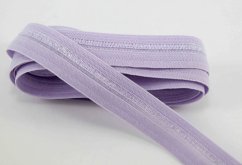 Lemovací pruženka - fialová - šířka 1,5 cm