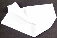 Elastická  nažehľovacia záplata - rozmer 15 cm x 20 cm - biela