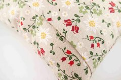 Bylinkový polštářek pro voňavé sny - květinová směs - rozměr 35 cm x 28 cm