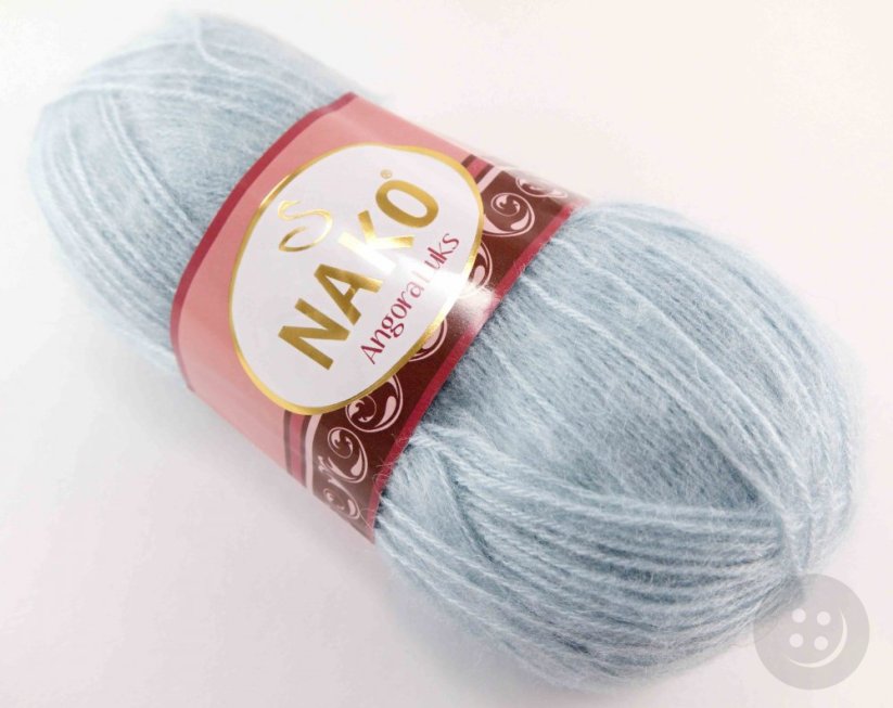 Angora luks yarn - fine menthol - 10471