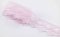Polyesterová vyšívaná čipka - ružová - šírka 4,5 cm