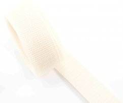 Polypropylene webbing - cream - width 3 cm