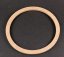 Drevený kruh na macramé - priemer vnútorný 5,5 cm - 31 cm / vonkajší 7,5 cm - 33,5 cm