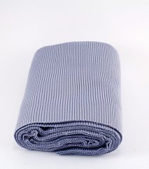 Polyester knit -  gray- dimensions 16 cm x 80 cm
