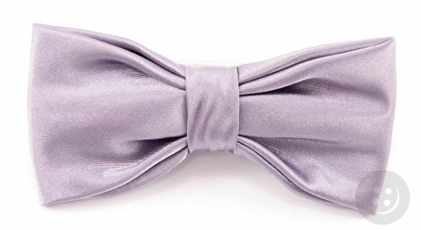 Children's bow tie - gray, purple