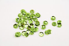 Sew-on sequins - light green - diameter 0,6 cm