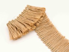 Fransen - Jute - Breite 3 cm