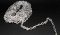 Metallkette - Silber - Breite 0,4 cm