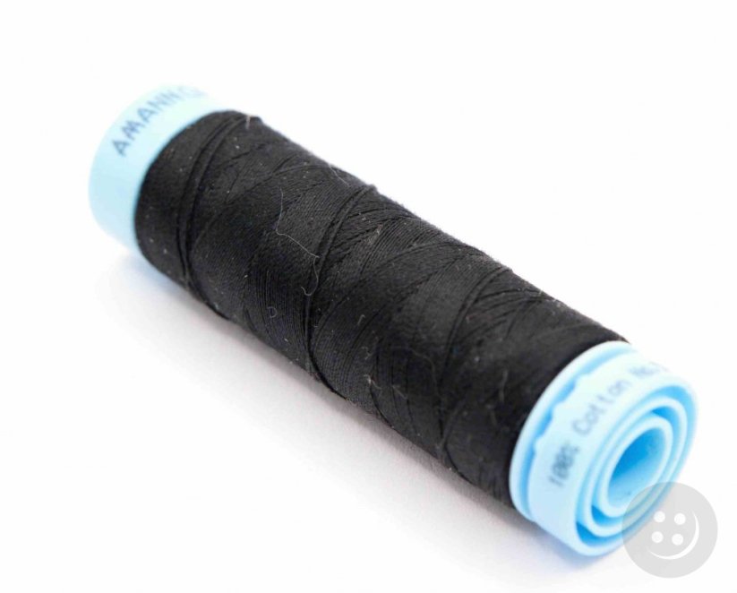 Thread 100% cotton 100 m - black