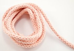 Wäscheleine aus Baumwolle - Vintage-Lachs - Durchmesser 0,5 cm