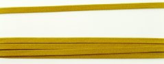 Textil Schlauchband - dunkelgold - Breite 0,4 cm