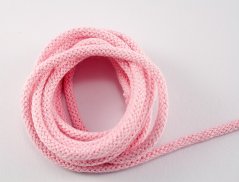 Baumwoll-Schnur für Klamotten -  pink - Durchmesser 0,5 cm