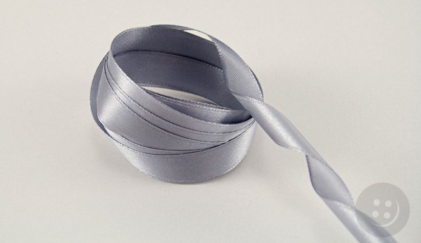 Light grey satin ribbon No. 3176