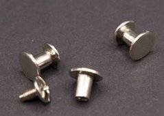 Schraubniet - Silber - für Materialstärke 5 mm