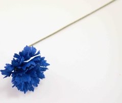 Květ chrpy na drátku - 12 cm