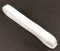 Luxury satin grosgrain ribbon - white - width 1 cm