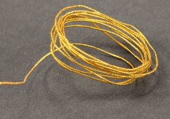 Dekoračný drôtik priemer 0,1 cm - zlatá - gympa