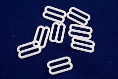 Plastik Schieber - weiß - Durchmesser 1,5 cm