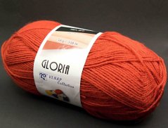 Příze Gloria - skořicově červená 53125