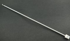 Long hook for Tunisian crochet - length 30 cm - sizes 2 - 5