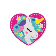 Jednorožec - sada pro děti na výrobu plstěného zvířátka + návod