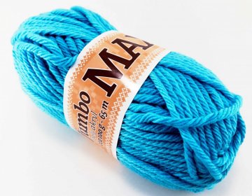 Acrylic yarn Jumbo MAXI - Color - Blue