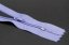 Nedeliteľný jemný plastový špirálový zips (veľkosť číslo 3) - dĺžka 12 cm - 60 cm