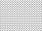 Cotton canvas - black dots on white background