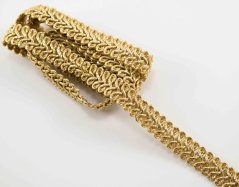 Leonsche Borte - gold - Breite 1,3 cm