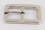 Kovová pásková spona - staro kovovová, stříbrná - průvlek 1,5 cm