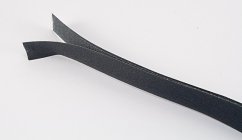 Našívací suchý zip - šedá - šířka 2,5 cm
