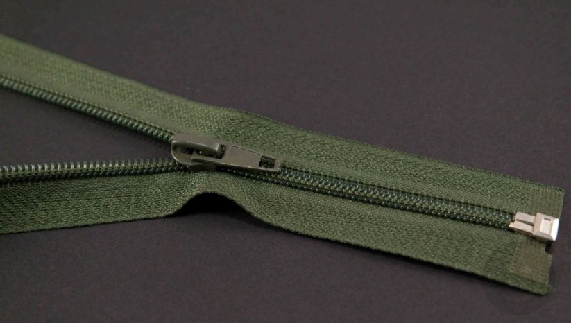 Dělitelné plastové spirálové bundové zipy různé barvy - délka 30 cm - 90 cm - Délka: 65 cm, Barvy spirálových bundových zipů: růžová