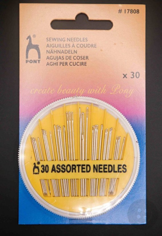 Set of needles for hand sewing - 30 pcs