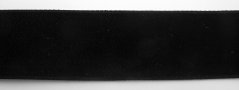Samtband - schwarz - Breite 2,5 cm