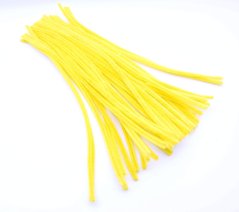 Decorative fuzzy wire - yellow