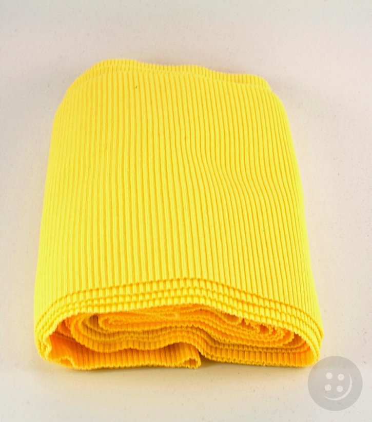 Polyesterový náplet - žltá  - rozmer 16 cm x 80 cm