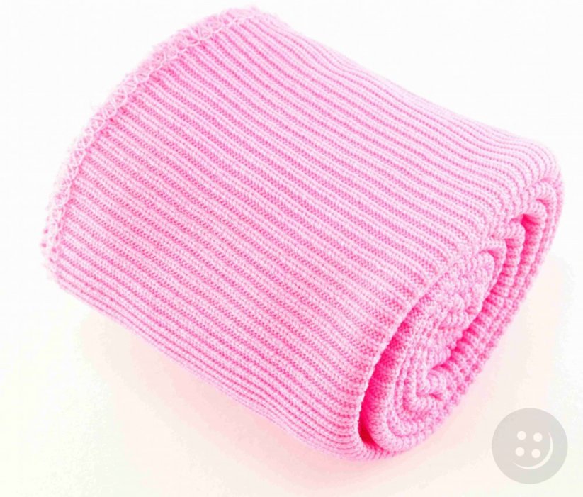 Elastic rib knit kit - pink