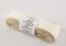 Taffeta ribbon with gold edge - cream, gold - more widths