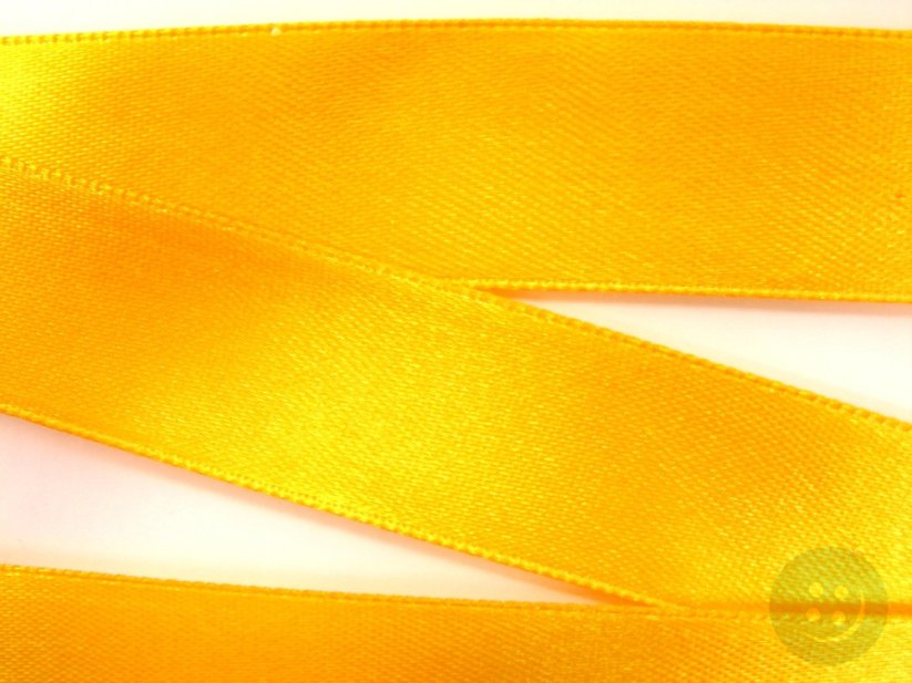 Yellow satin ribbon No. 3016