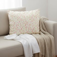 Herbal pillow Herbal Restart - pink flowers with stems - size 35 cm x 28 cm