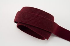 Farebná guma - vínová - šírka 2 cm