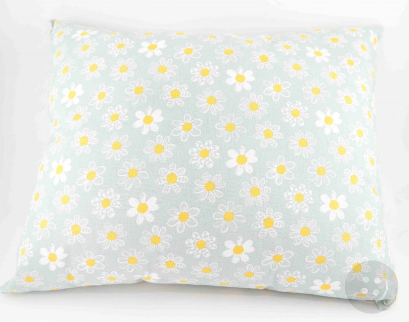 Herbal pillow for a peaceful sleep - flowers - size 35 cm x 28 cm