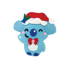 Medvídek koala - sada pro děti na výrobu plstěného zvířátka + návod