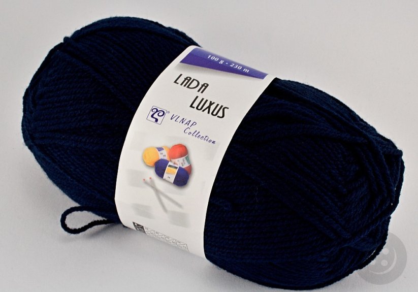 Yarn Lada Luxus - dark blue