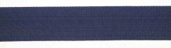 Grosgrain ribbon - dark blue - width 3 cm