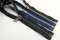 Extra strong metal zipper No. 8 with nickel teeth - motorcycle - multiple lengths