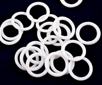 Clothing rings - plastic