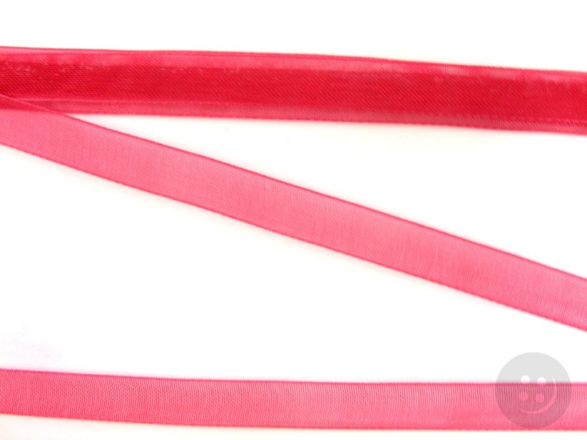 Chiffon organza ribbon - width 0,6 cm